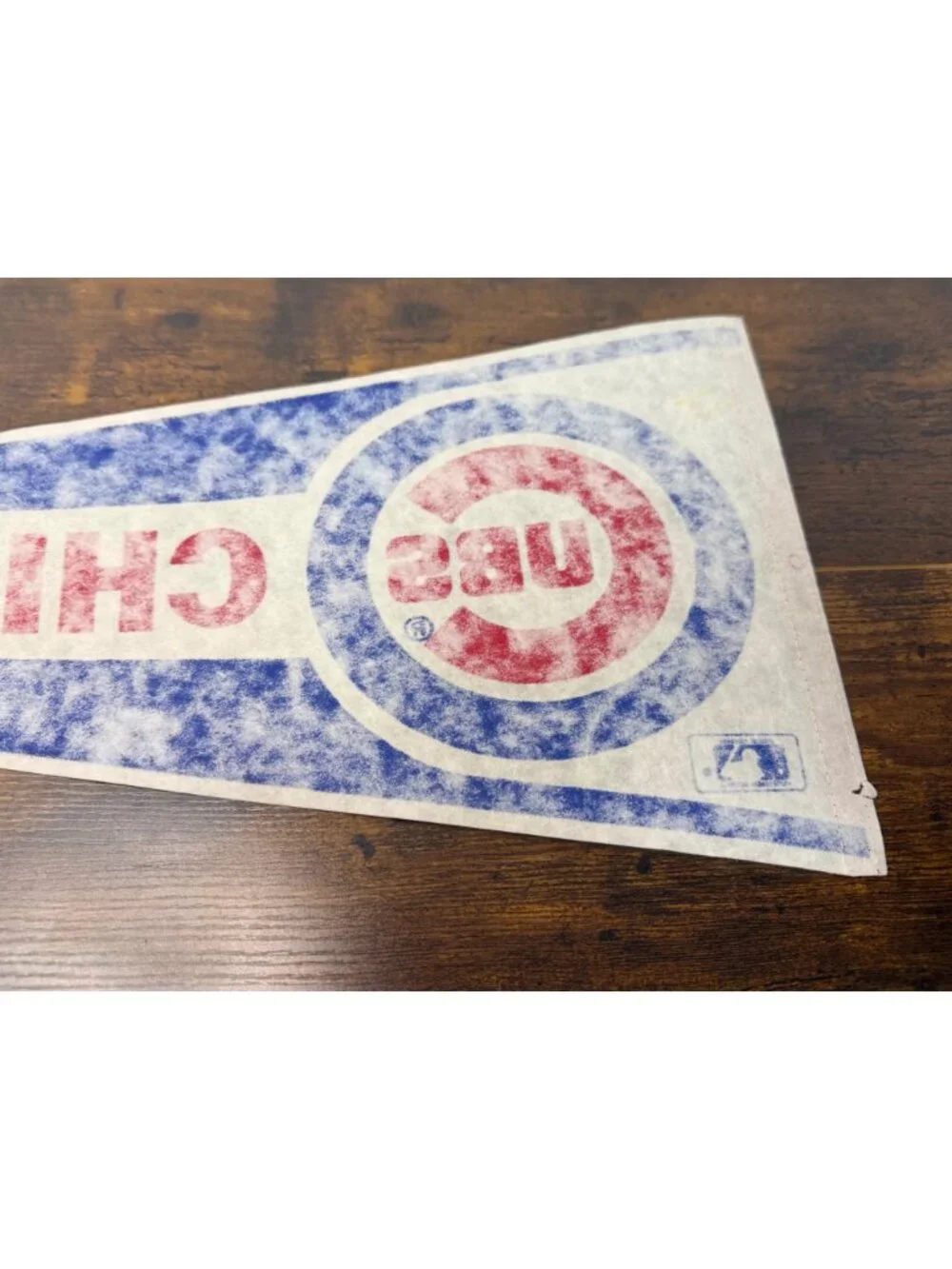 Chicago Cubs MLB Vintage Felt Pennant Logo Sports Memorabilia 30 inches